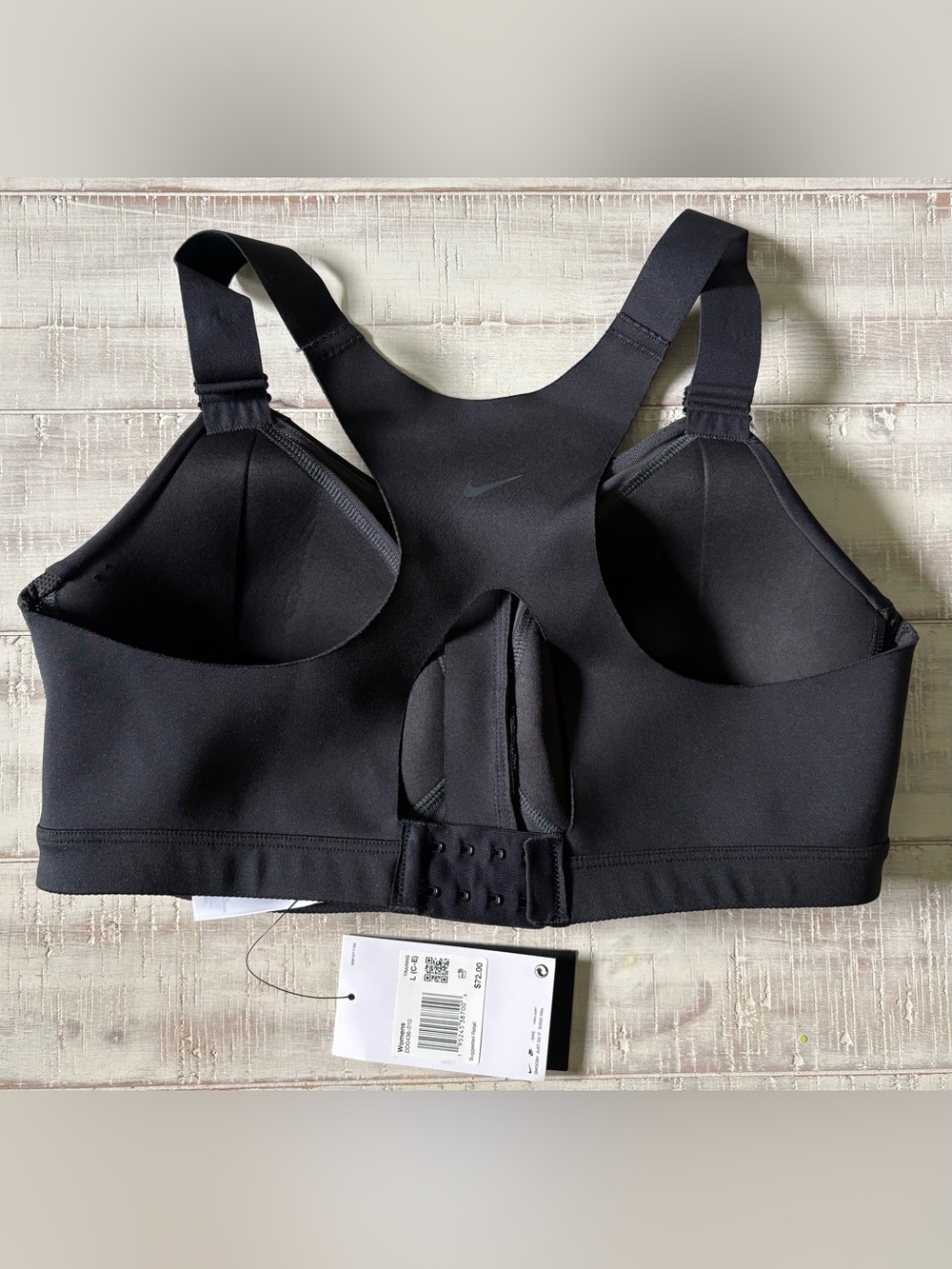 Nike Black Alpha Bra - Picture 2 of 5